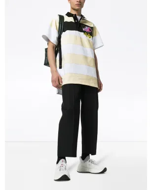 Prada ストライプ カメラ ロゴ ポロシャツ - サムネイル2