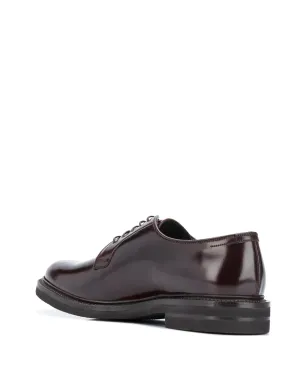 Brunello Cucinelli ブラウンのレースアップダービーシューズ - サムネイル3