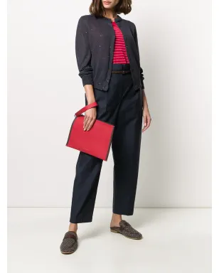 Brunello Cucinelli スパンコール付きニットカーディガン - ブルー - サムネイル2