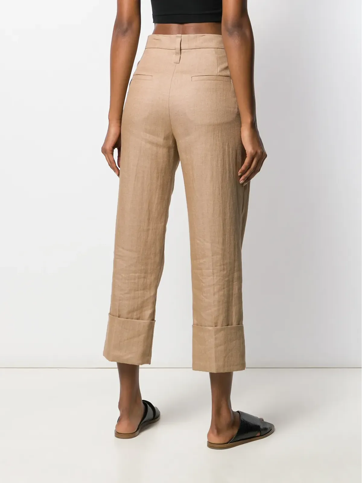 Brunello Cucinelli ストレートレッグ クロップドパンツ - 画像4