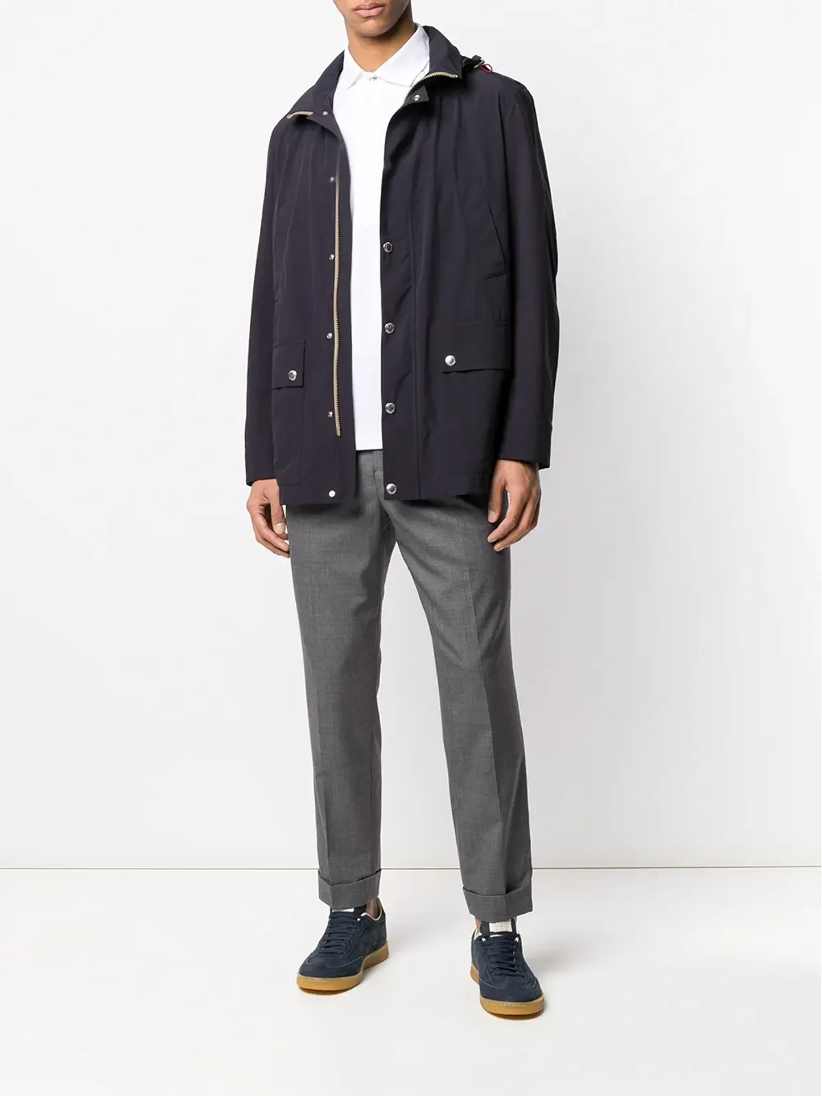 Brunello Cucinelli ストレートテーラードパンツ - 画像2
