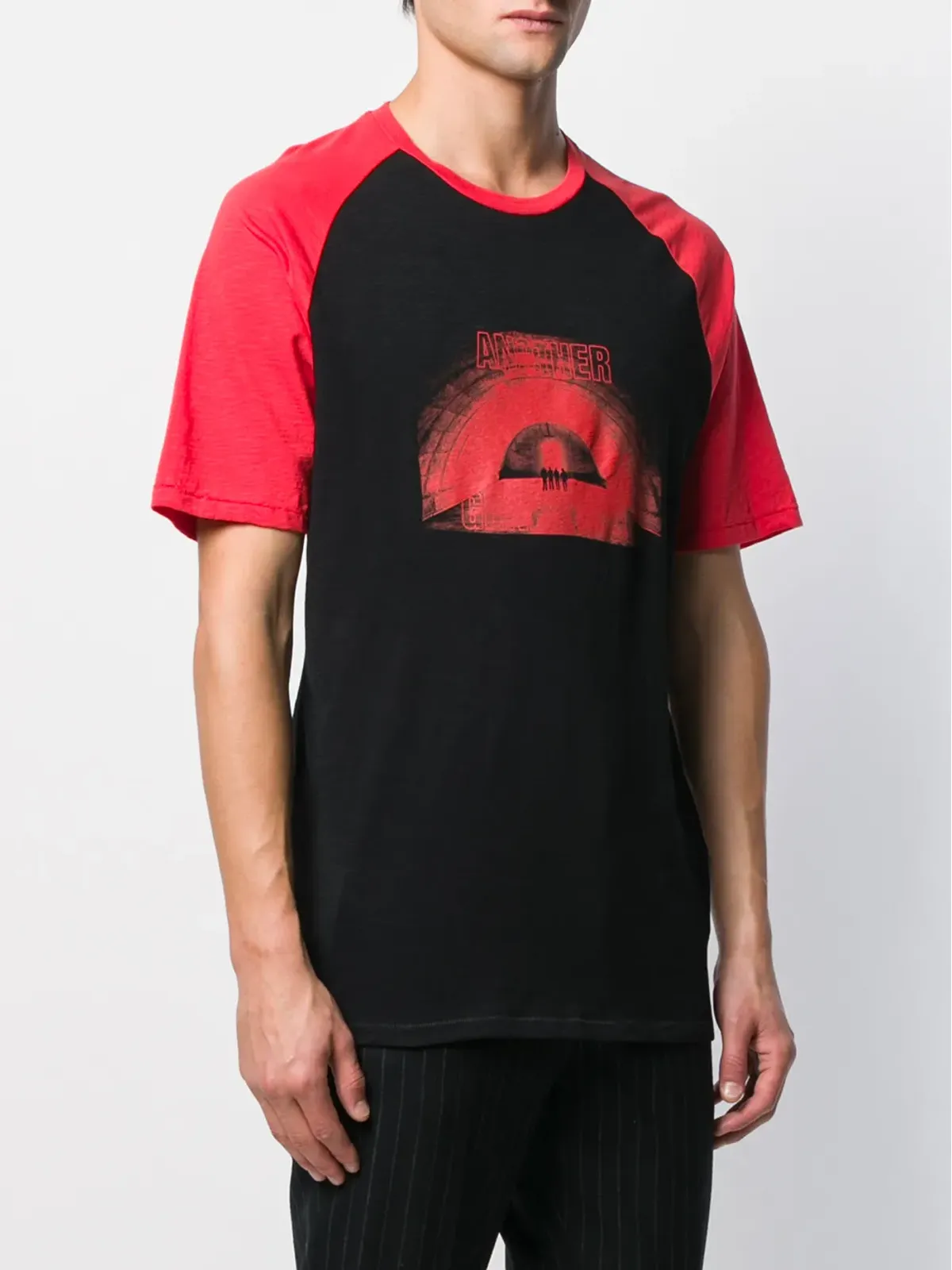 Neil Barrett グラフィックプリントTシャツ - ブラック - 画像3
