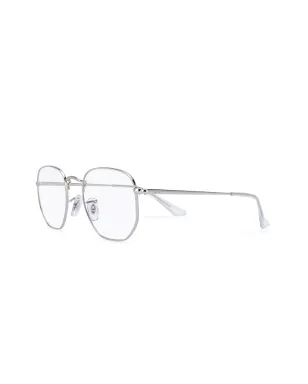 Ray-Ban 角ばったメガネ（メタリック） - サムネイル2
