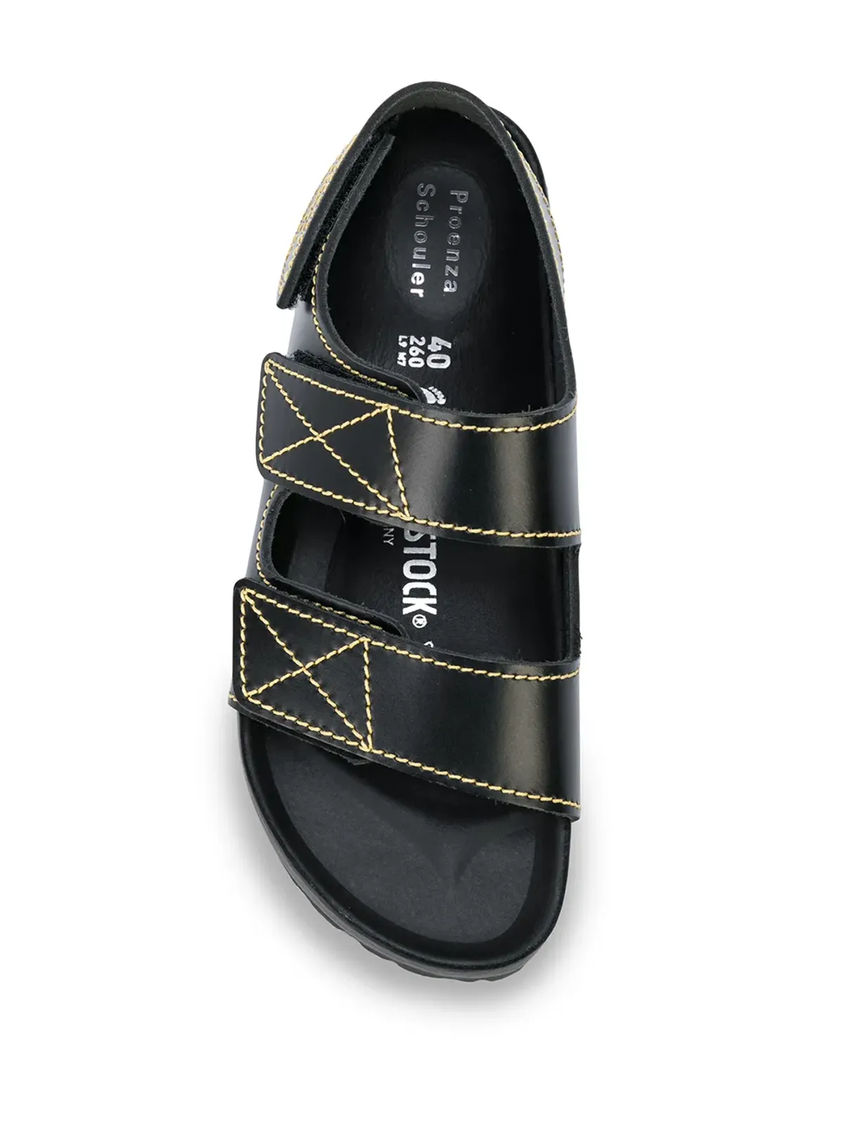 Proenza Schouler x Birkenstock ミラノサンダル - ブラック - 画像4