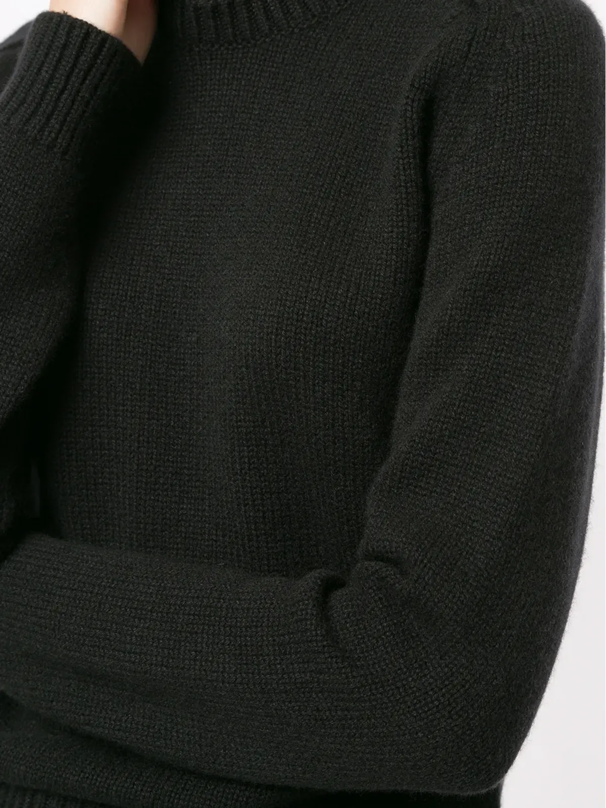 Saint Laurent クルーネック カシミアセーター - 画像5