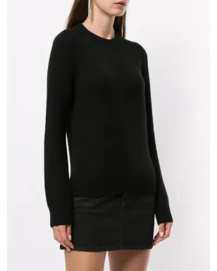 Saint Laurent クルーネック カシミアセーター - サムネイル3