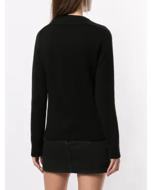 Saint Laurent クルーネック カシミアセーター - サムネイル4