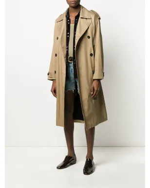 Saint Laurent アイレットデニムショーツ - ブルー - サムネイル2
