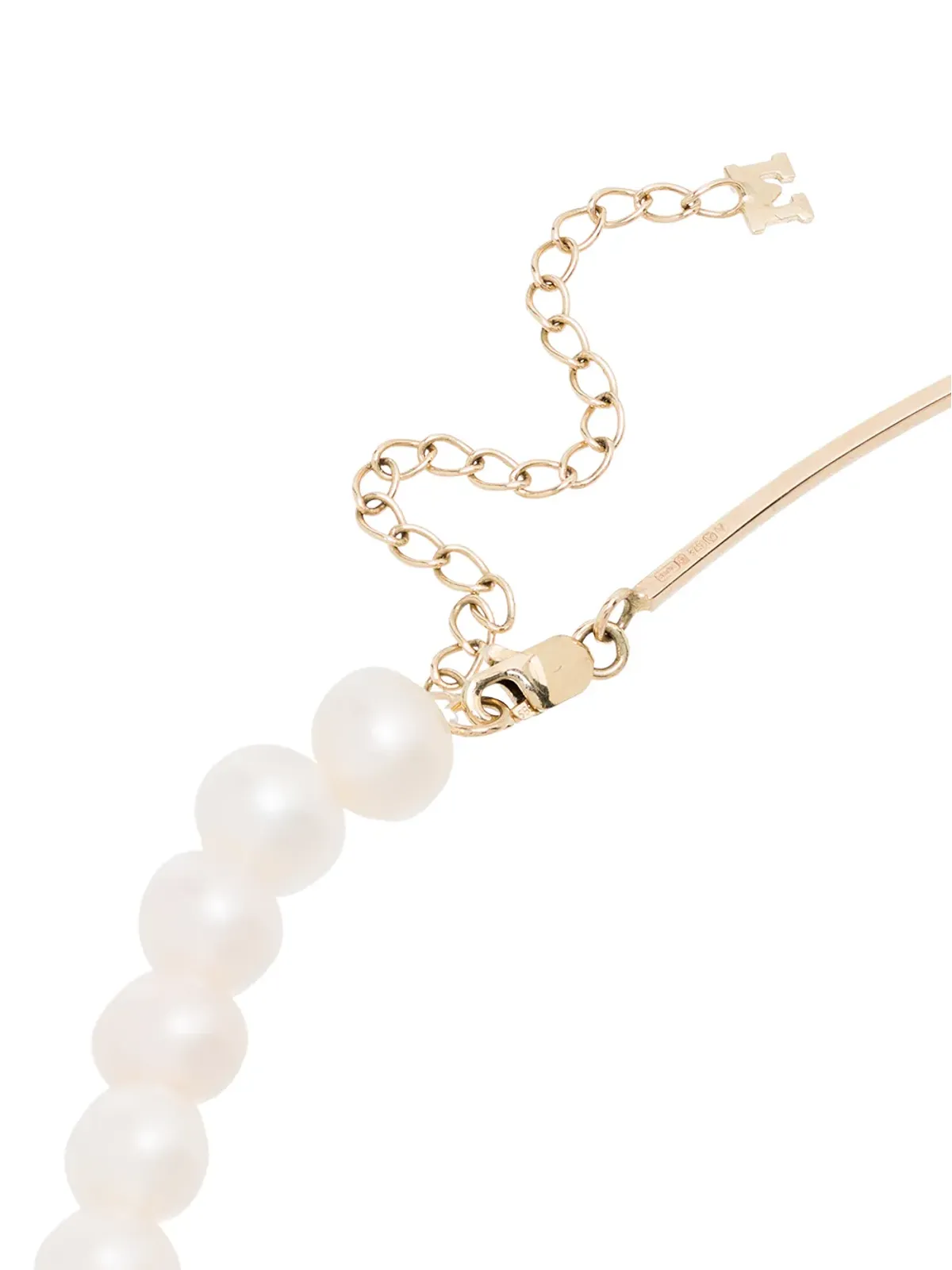 Mateo 14K イエローゴールド Not Your Mother's Pearl ネックレス - 画像3
