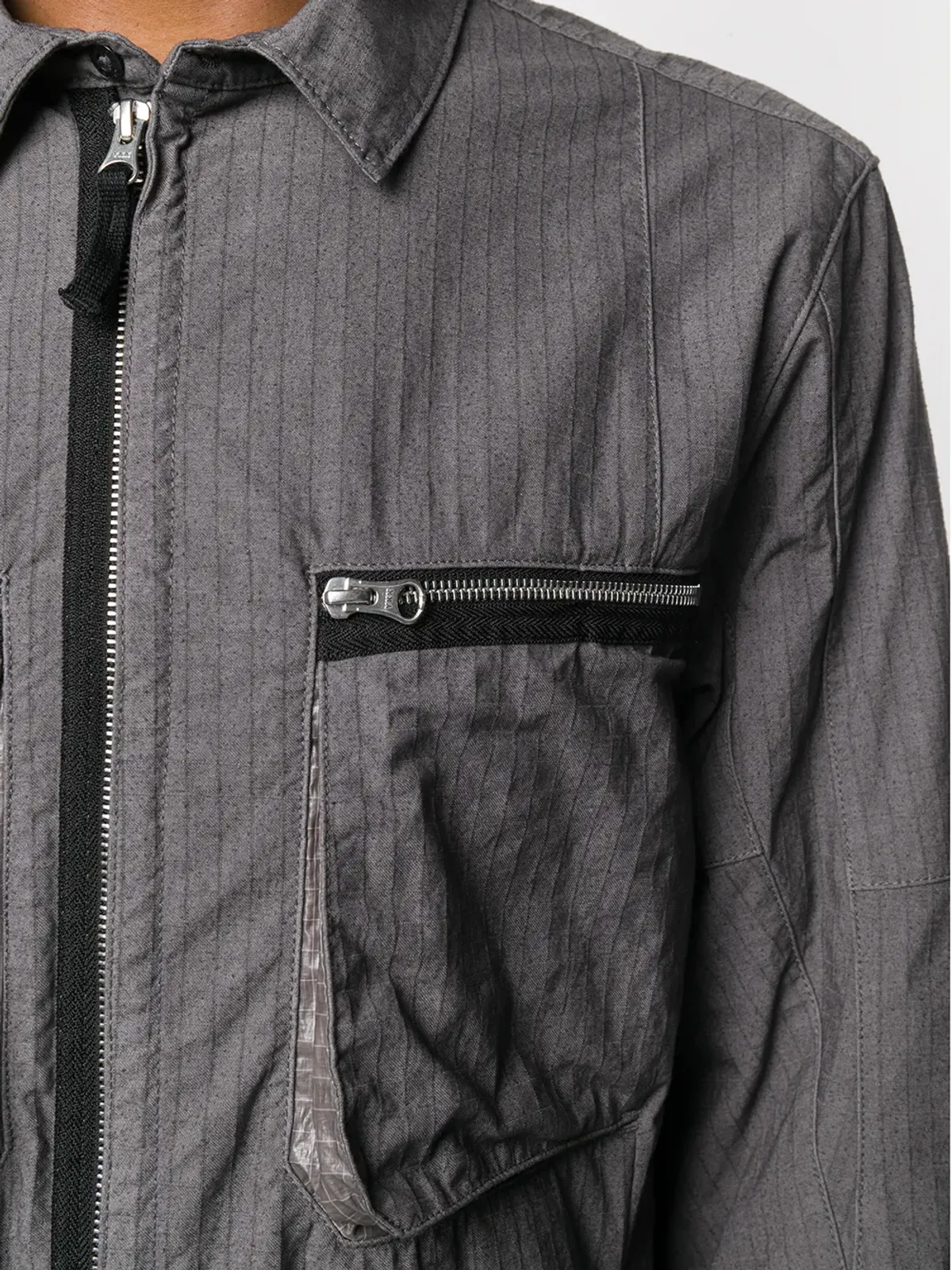 Stone Island Shadow Project 長袖ジップポケットジャケット - 画像5