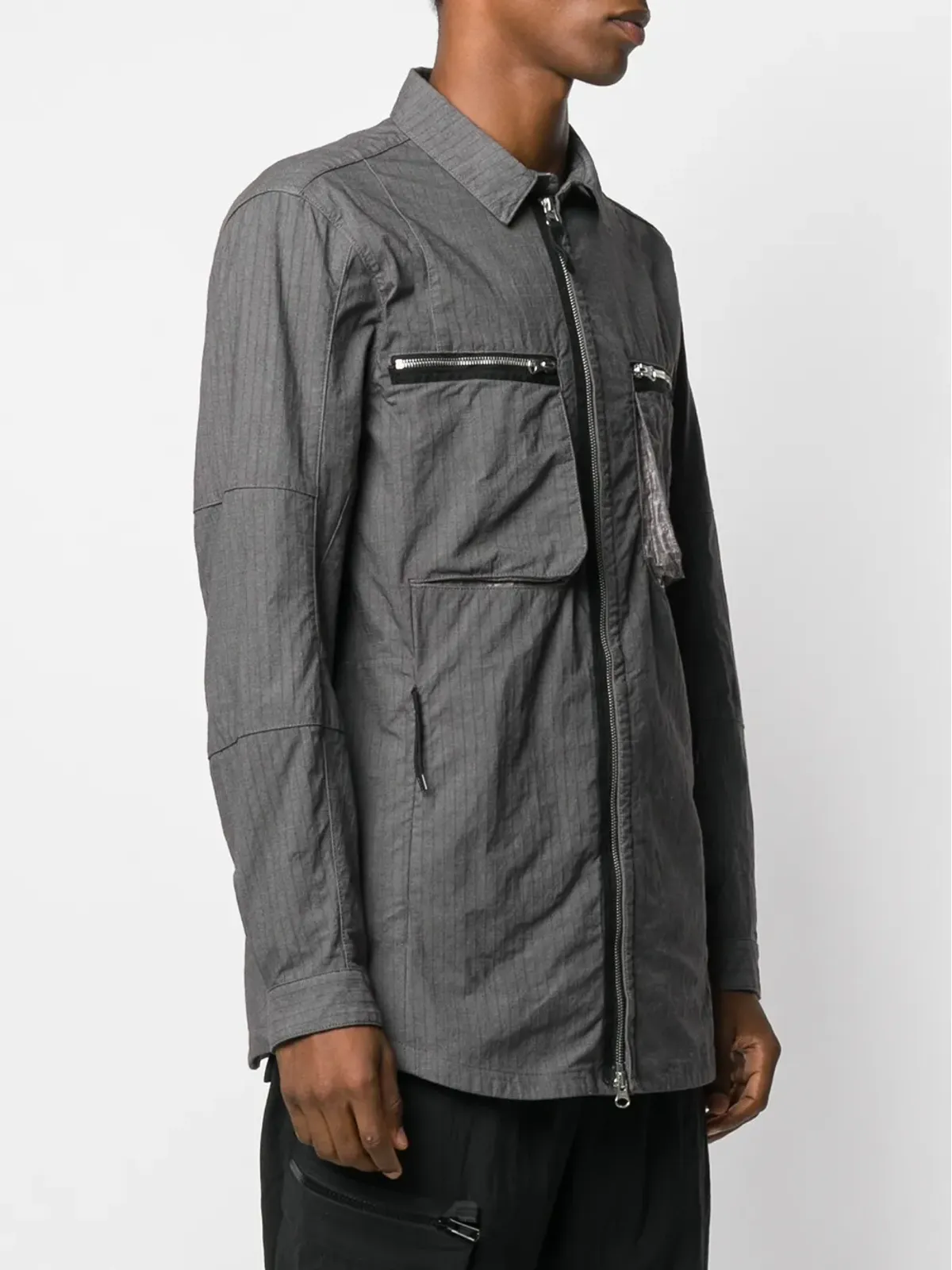 Stone Island Shadow Project 長袖ジップポケットジャケット - 画像3