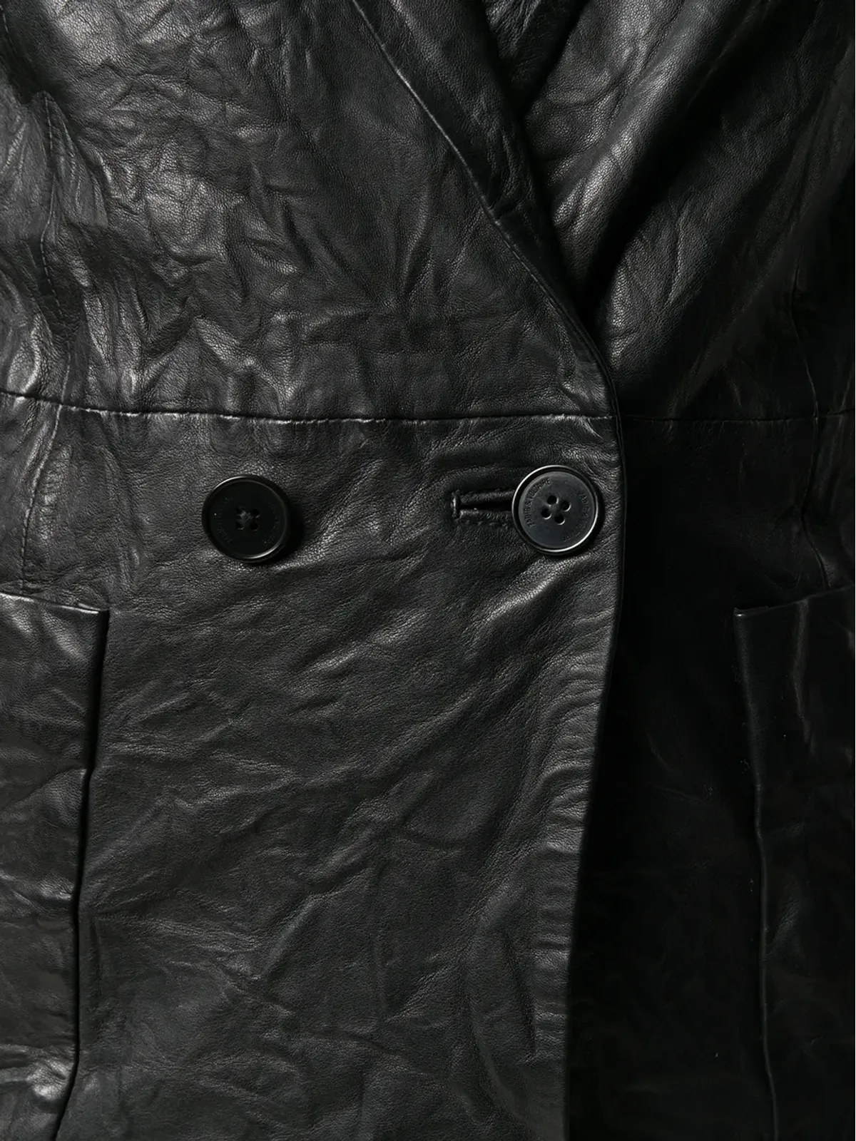 Zadig&Voltaire Visko ダブルブレストブレザー ブラック - 画像5