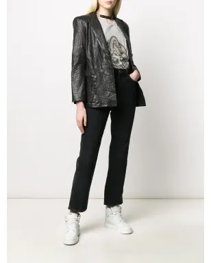 Zadig&Voltaire Visko ダブルブレストブレザー ブラック - サムネイル2