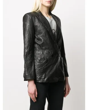 Zadig&Voltaire Visko ダブルブレストブレザー ブラック - サムネイル3