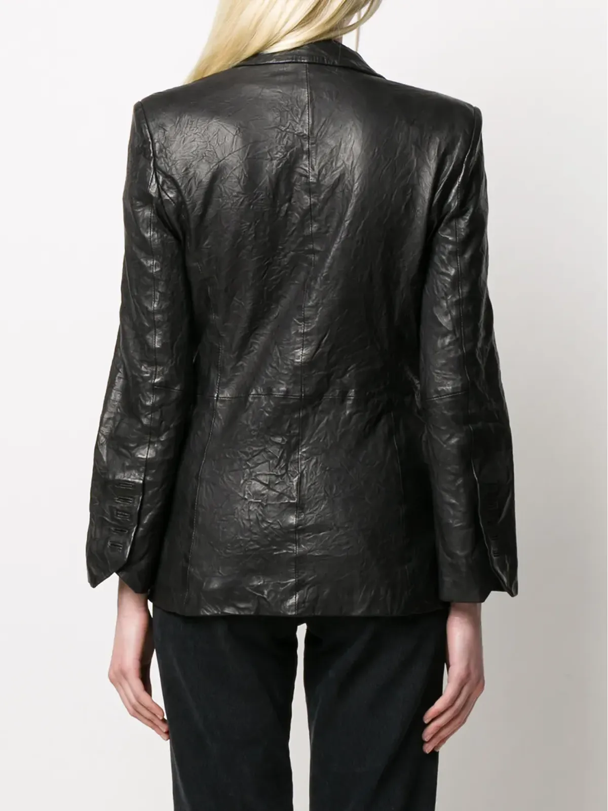 Zadig&Voltaire Visko ダブルブレストブレザー ブラック - 画像4