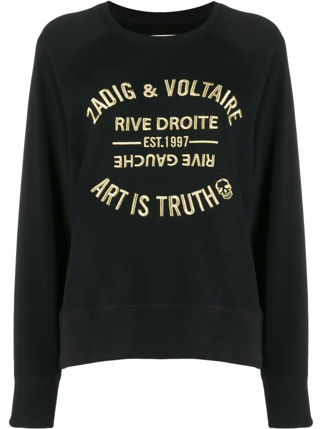 Zadig&Voltaire Zadig&Voltaire Art Is Truth 刺繍スウェットの商品画像