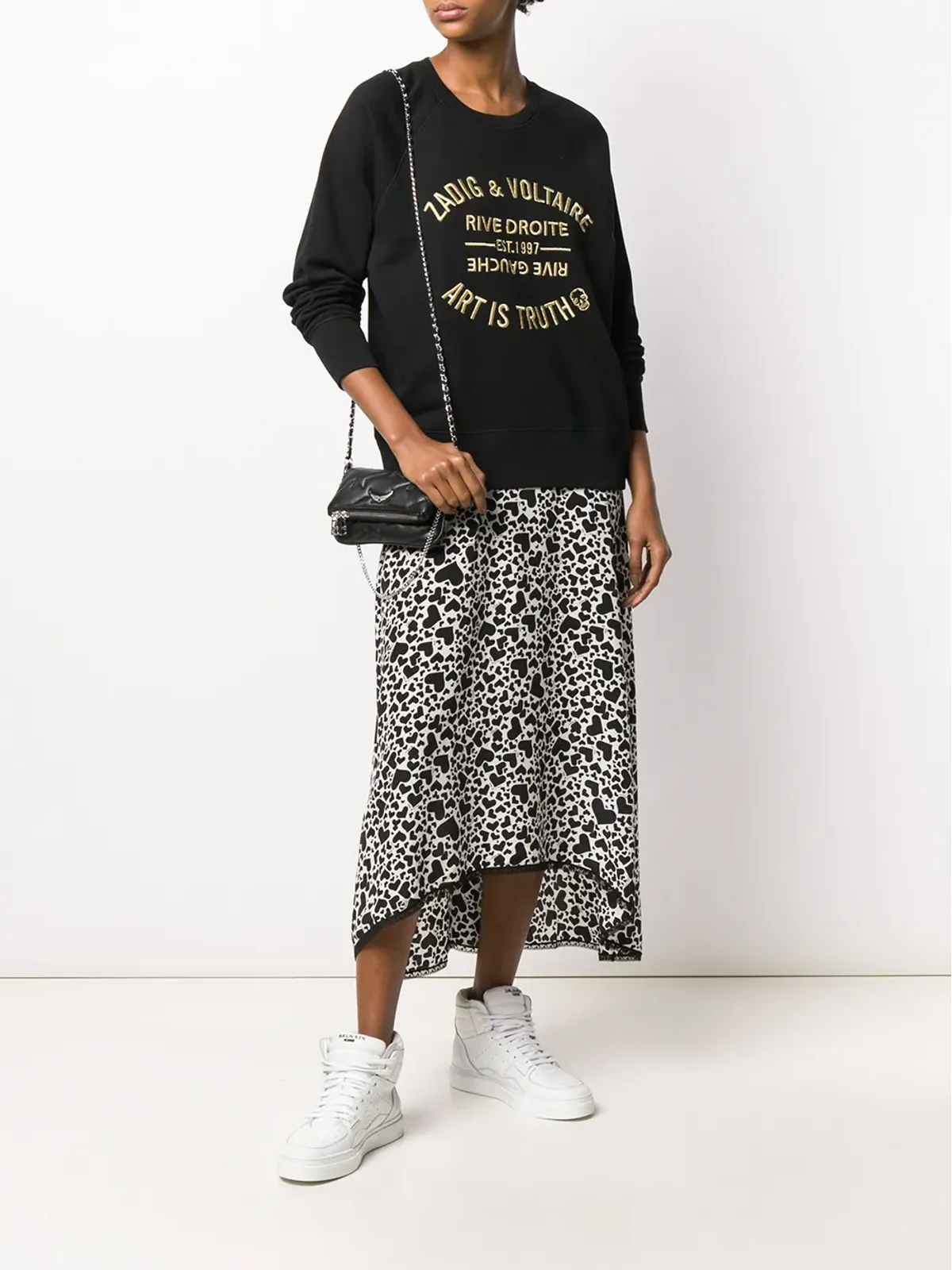 Zadig&Voltaire Art Is Truth 刺繍スウェット - 画像2