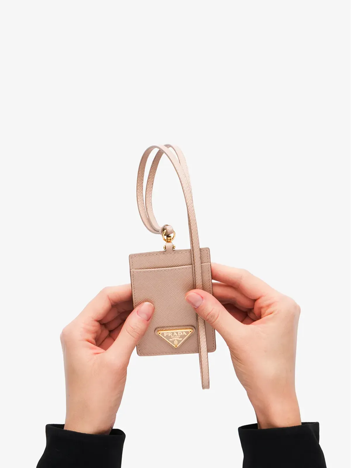 Prada ロゴプレート付きミニバッグ - 画像4