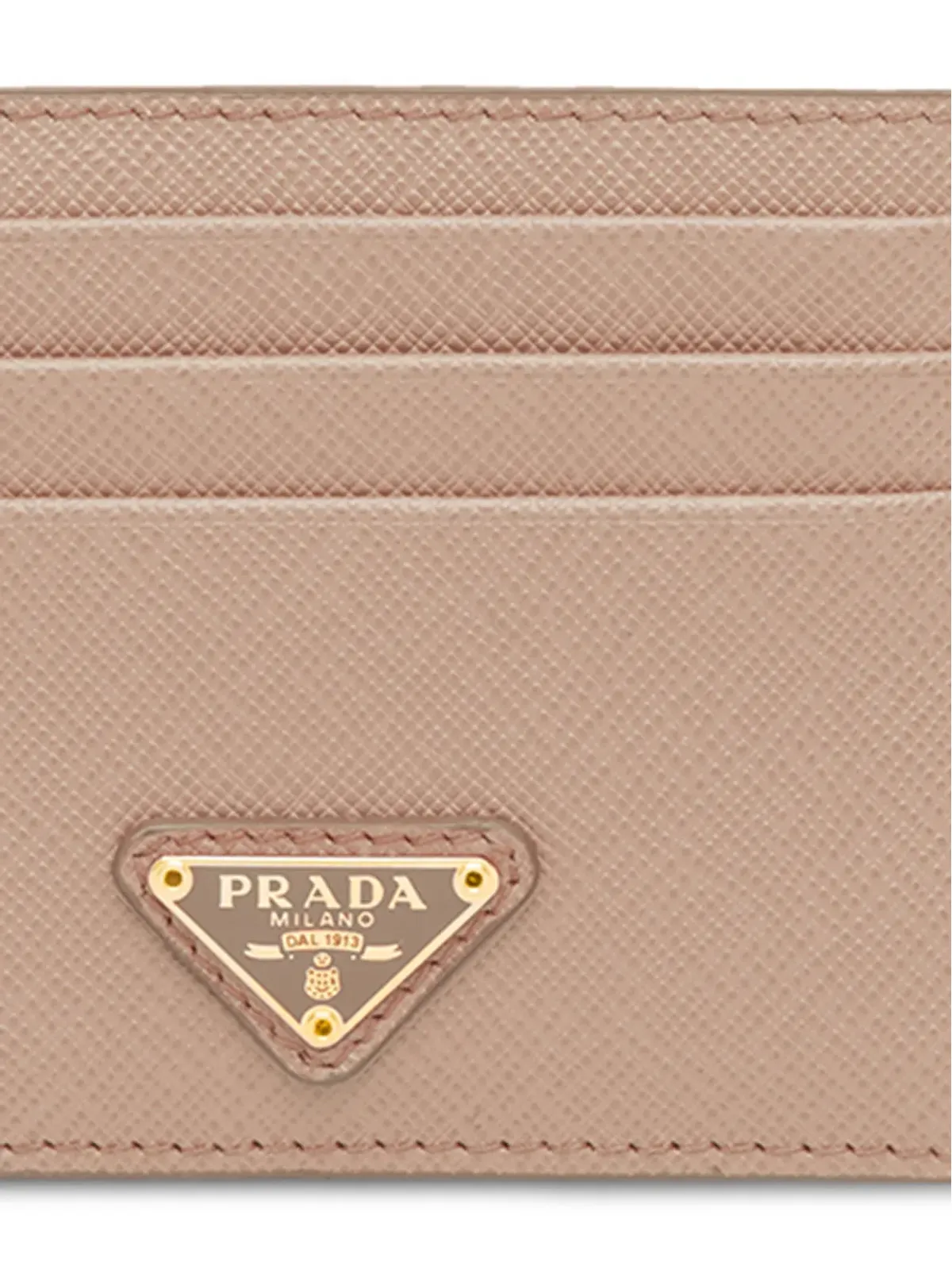 Prada ロゴプレートカードホルダー - 画像3