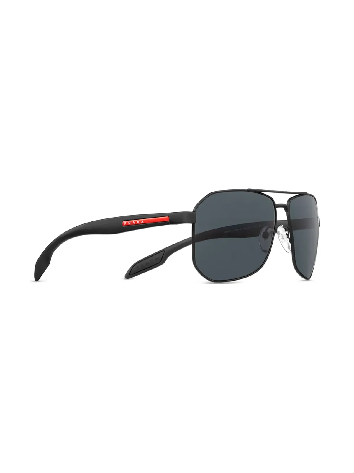Prada Eyewear Linea Rossa パイロットフレーム サングラス - 画像2
