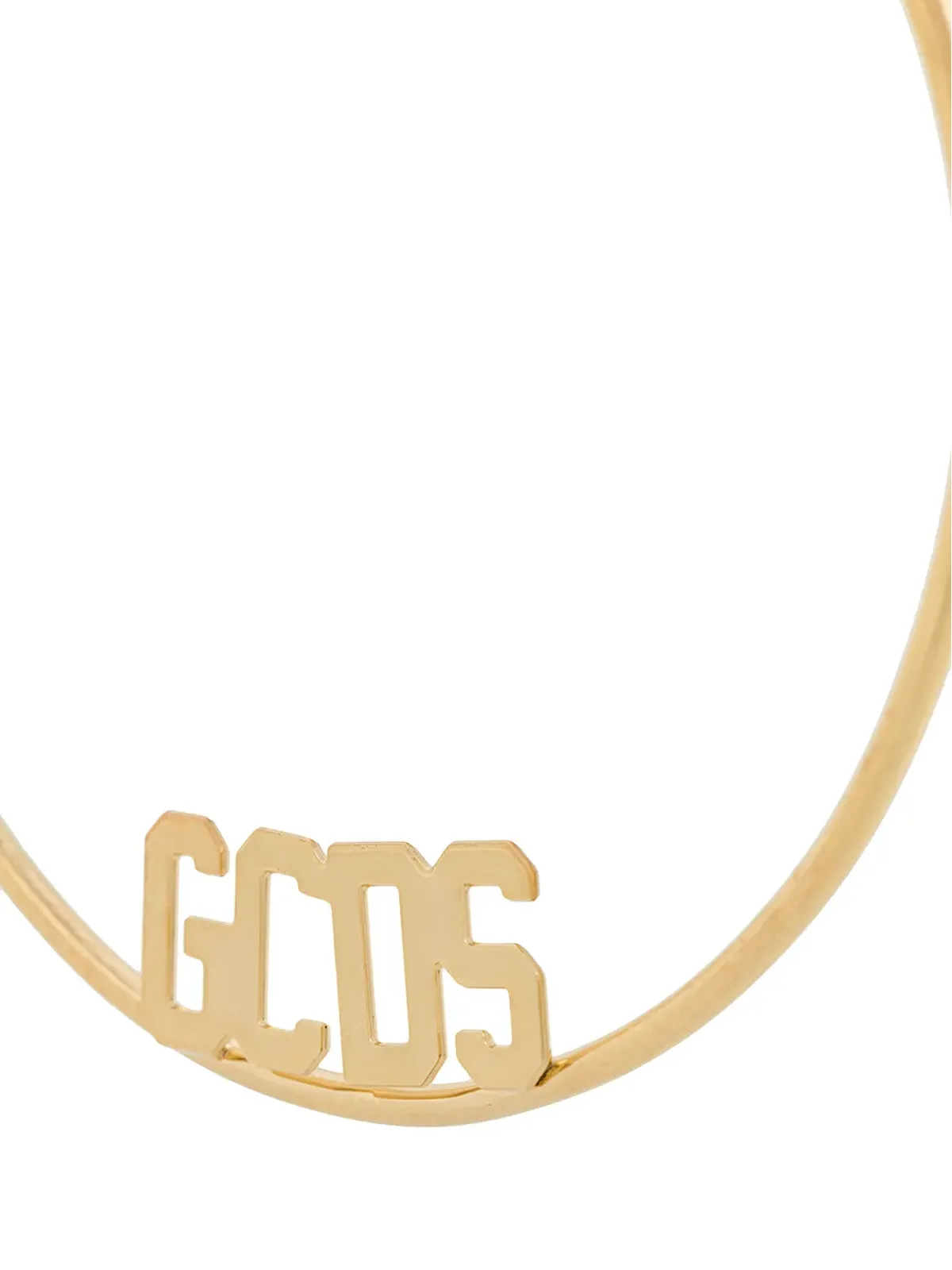 GCDS オーバーサイズ シングルフープ イヤリング - 画像3