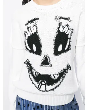 Moschino パンプキンフェイス インターシャ ジャンパー - サムネイル5