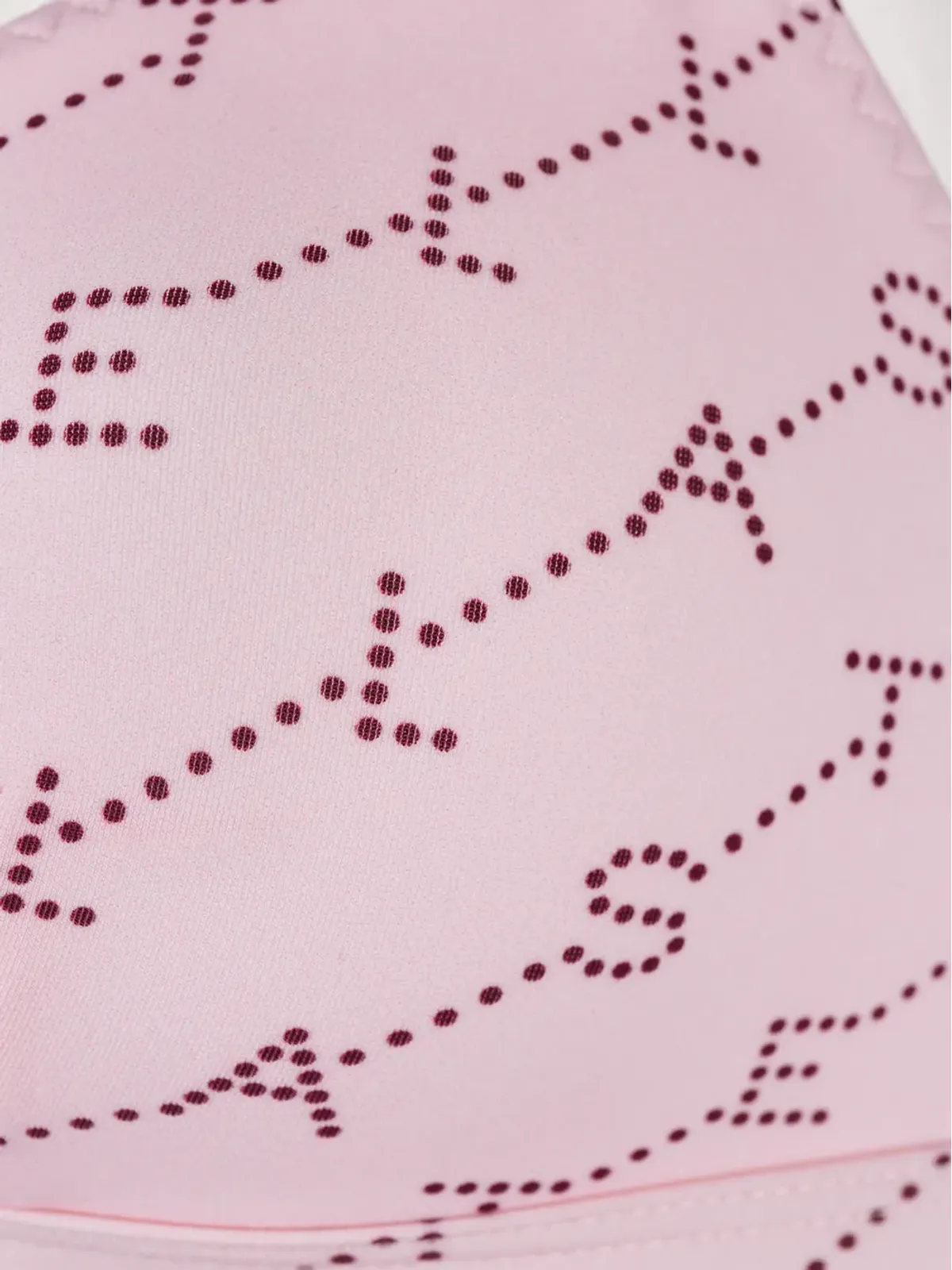 Stella McCartney モノグラムプリントビキニトップ - 画像3