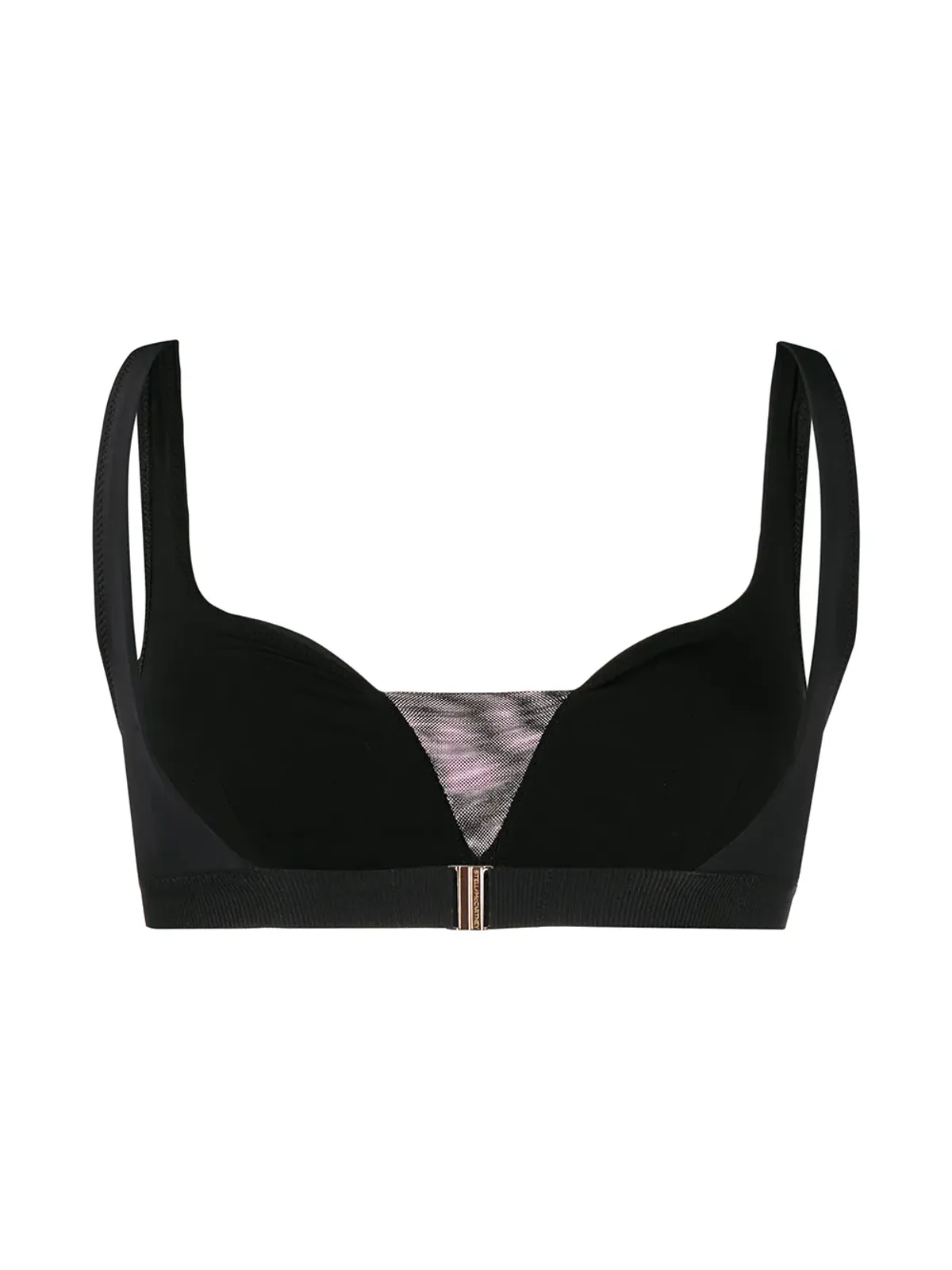 Stella McCartney プランジスタイルビキニトップ - ブラック - 画像2