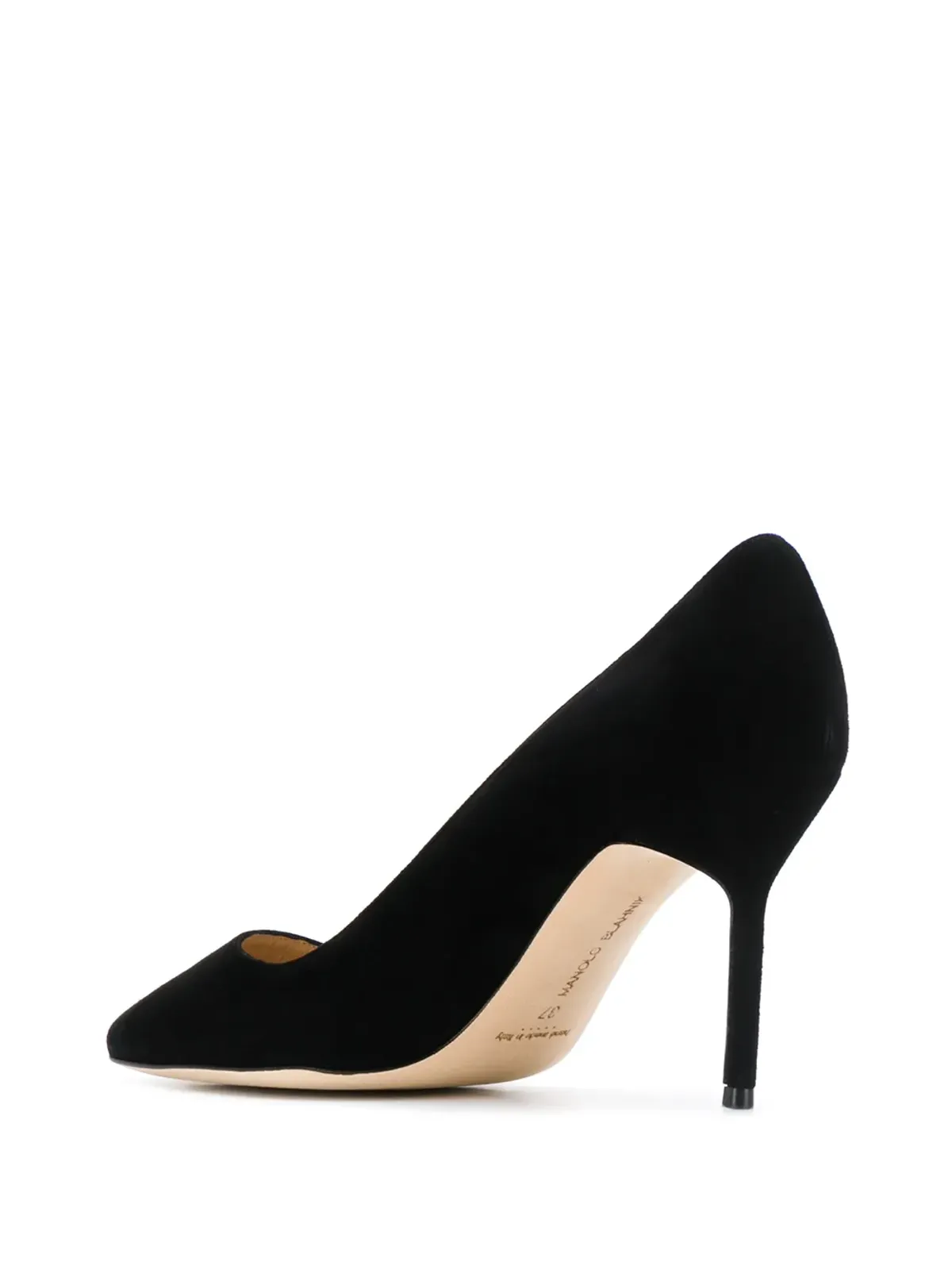 Manolo Blahnik BB ポインテッドパンプス - 画像3