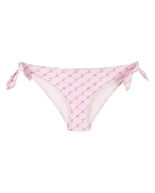 Stella McCartney モノグラムプリント ビキニボトムス - ピンク - サムネイル1