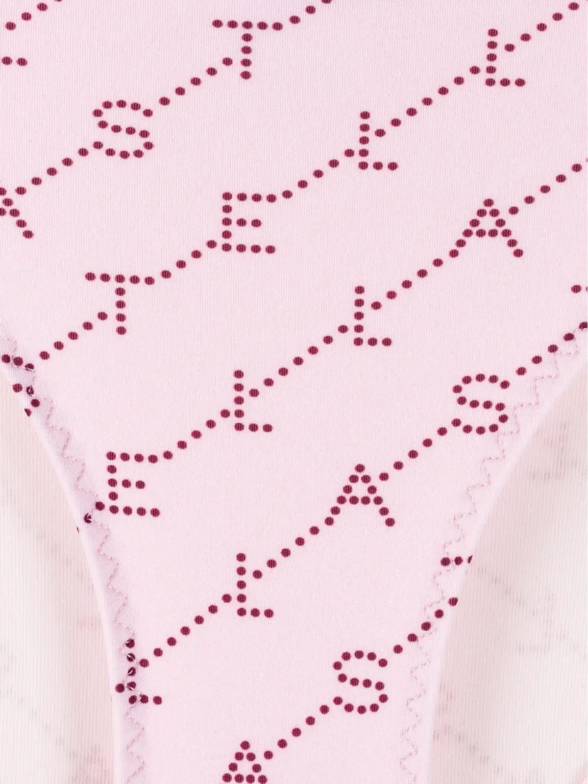 Stella McCartney モノグラムプリント ビキニボトムス - ピンク - 画像3