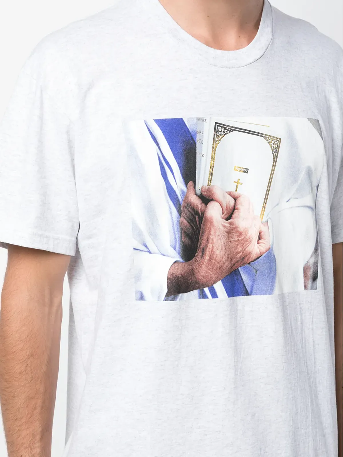 Supreme 聖書プリントTシャツ - 画像5