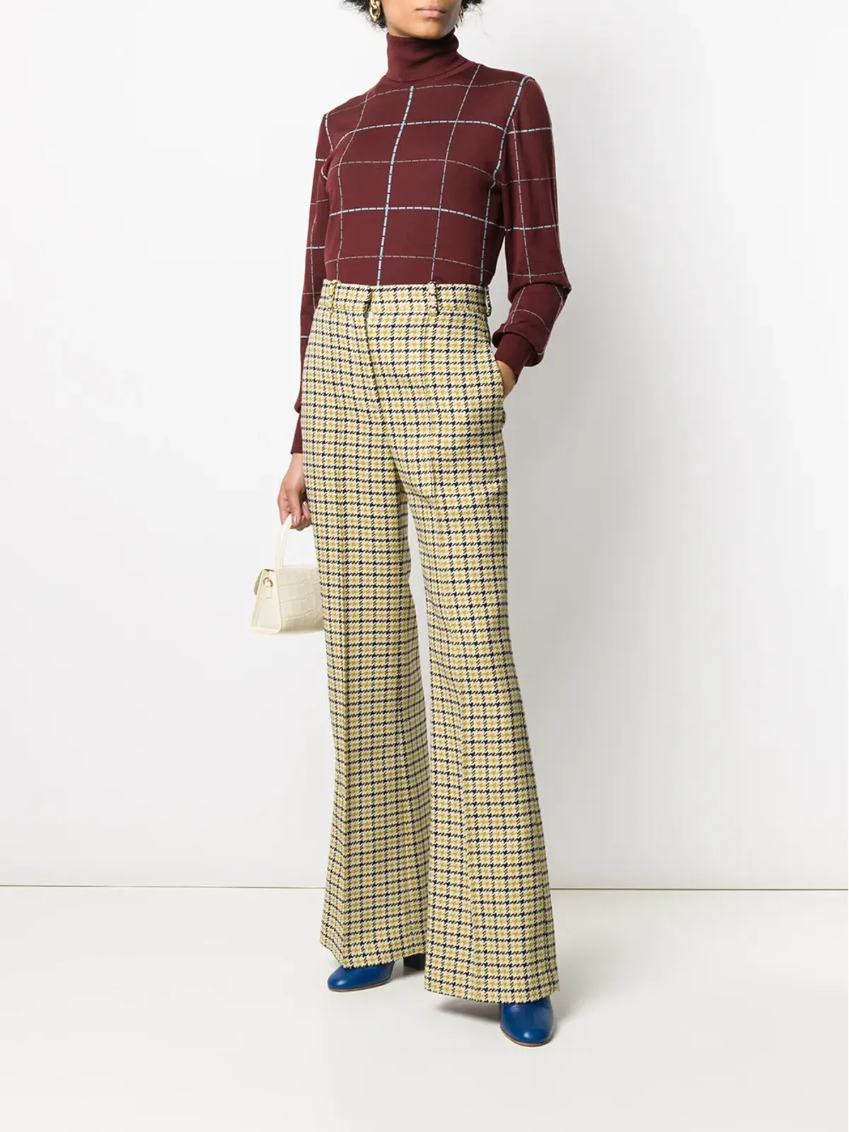 Victoria Beckham ハイウエストフレアパンツ - 画像2