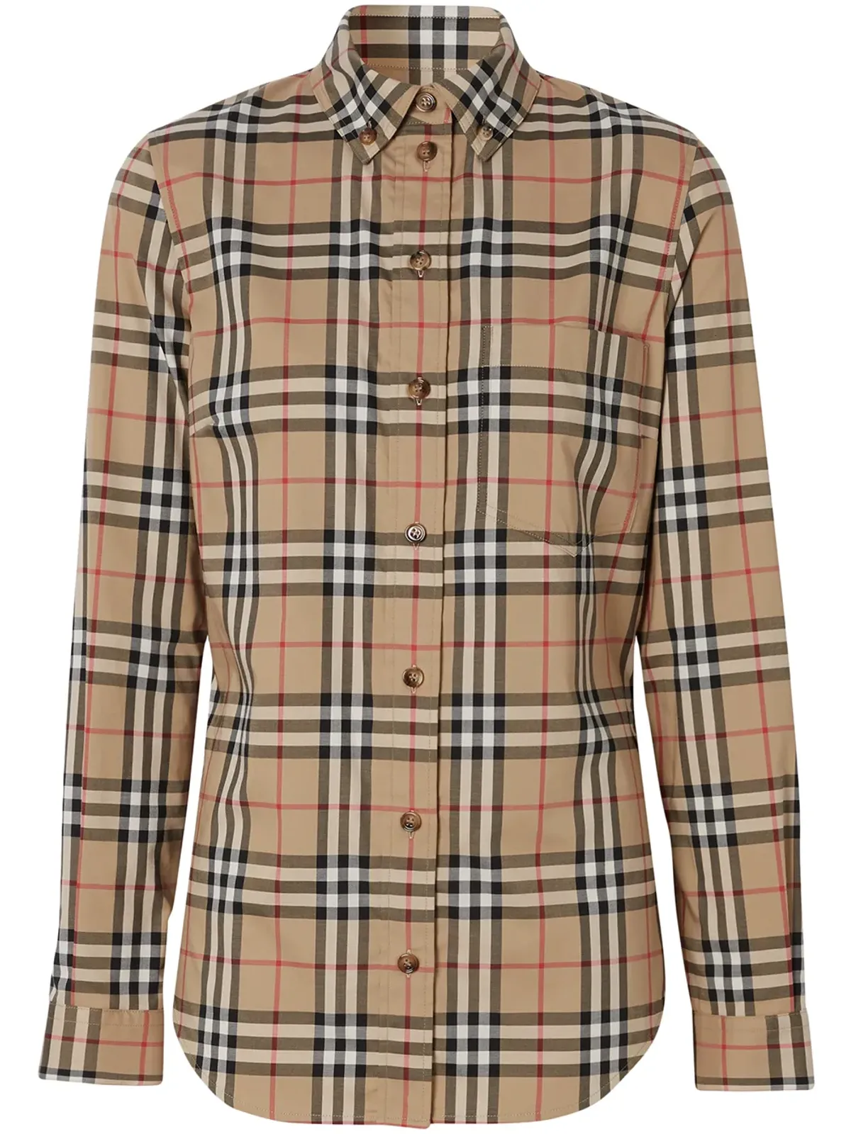 Burberry ヴィンテージチェック ボタンダウンシャツ - 画像1