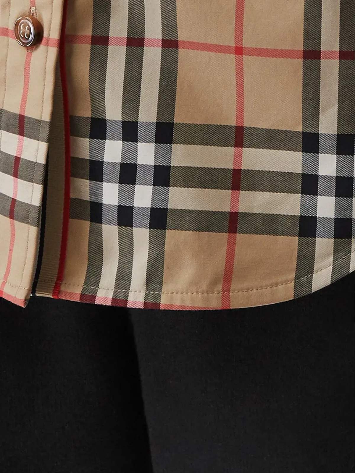 Burberry ヴィンテージチェック ボタンダウンシャツ - 画像5