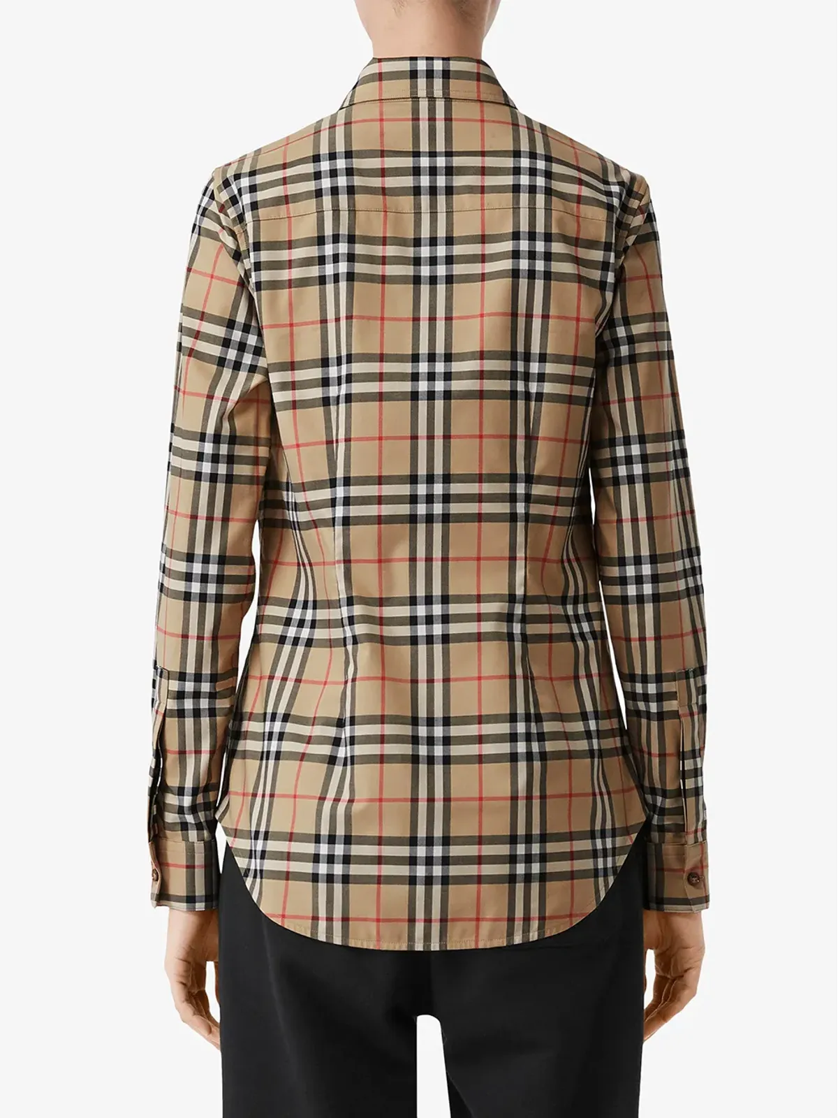 Burberry ヴィンテージチェック ボタンダウンシャツ - 画像4