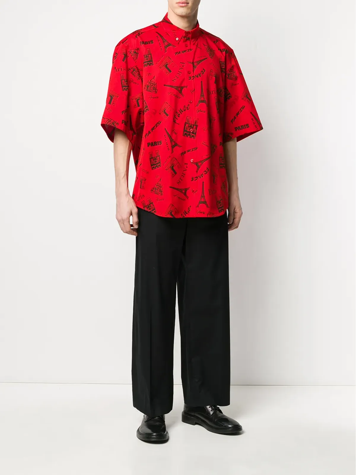Balenciaga Paris Resto 半袖シャツ - 画像3