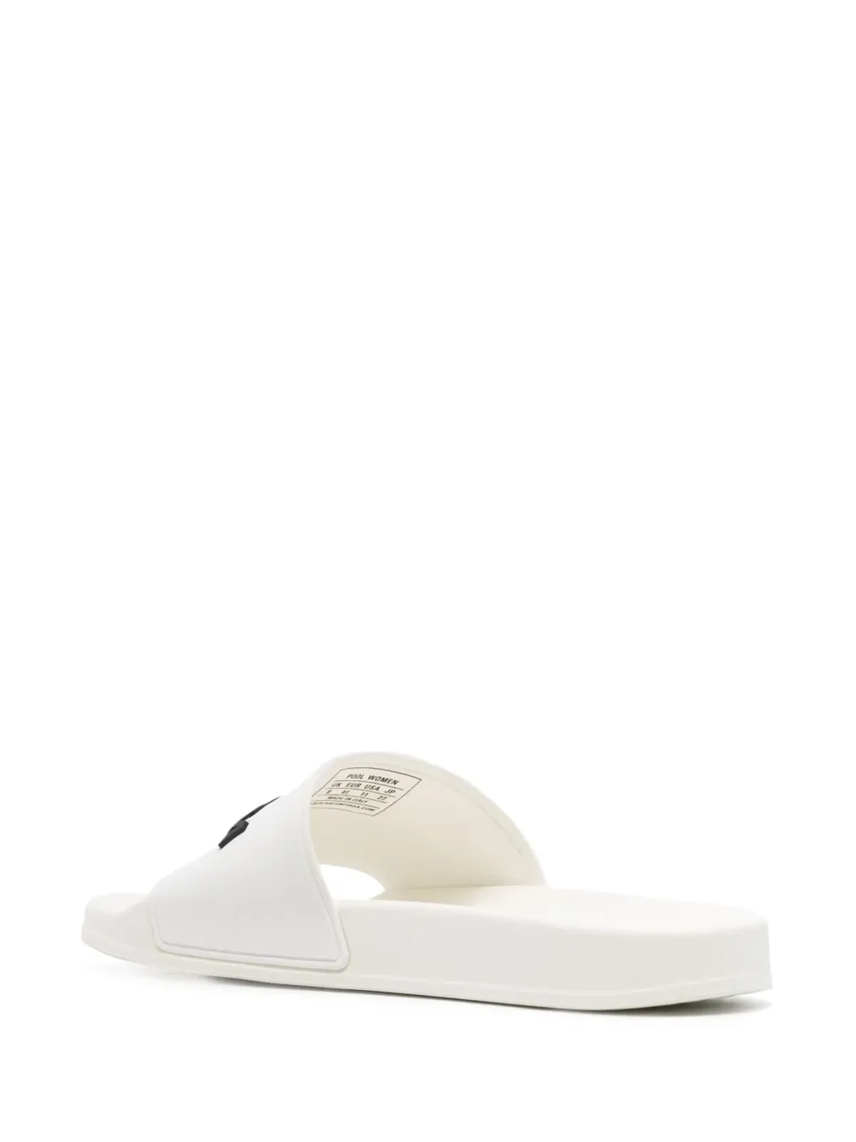 Balenciaga ロゴエンボスド・スライドサンダル - 画像3