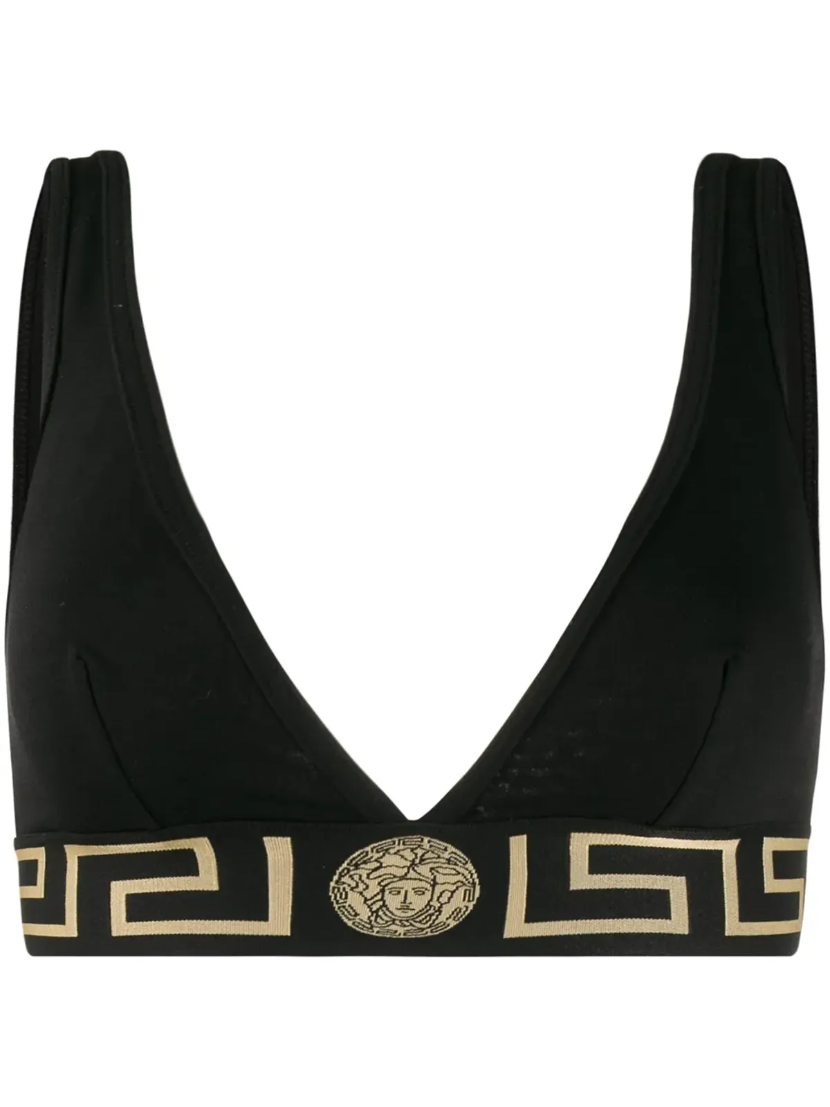 Versace Greca Border トライアングルブラレット - 画像1