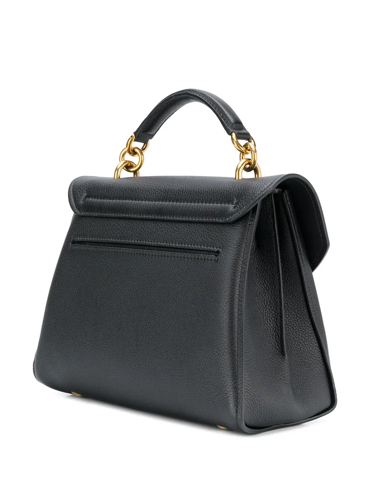 Ferragamo ガンチーニ トップハンドルバッグ ブラック - 画像3