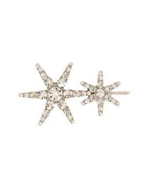Jennifer Behr Venus embellished bobby pin - Silver - サムネイル1