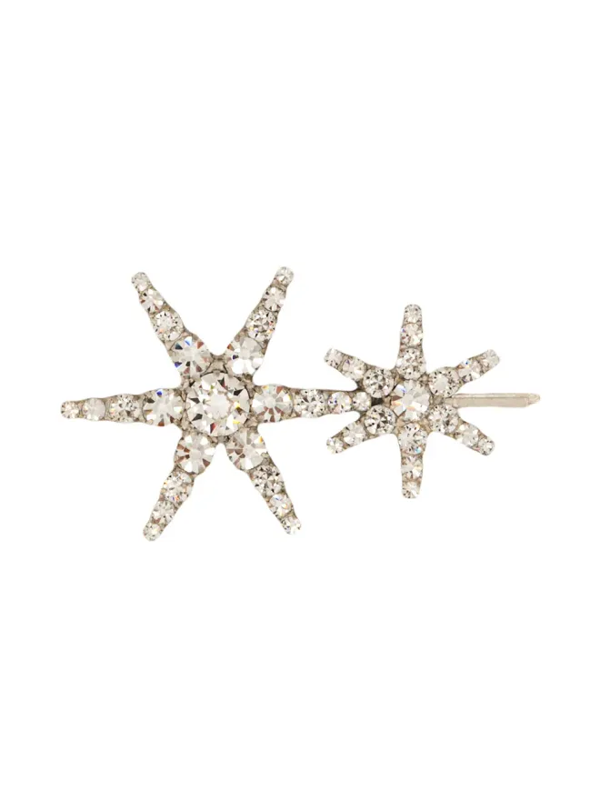 Jennifer Behr Jennifer Behr Venus embellished bobby pin - Silverの商品画像