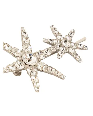 Jennifer Behr Venus embellished bobby pin - Silver - サムネイル3