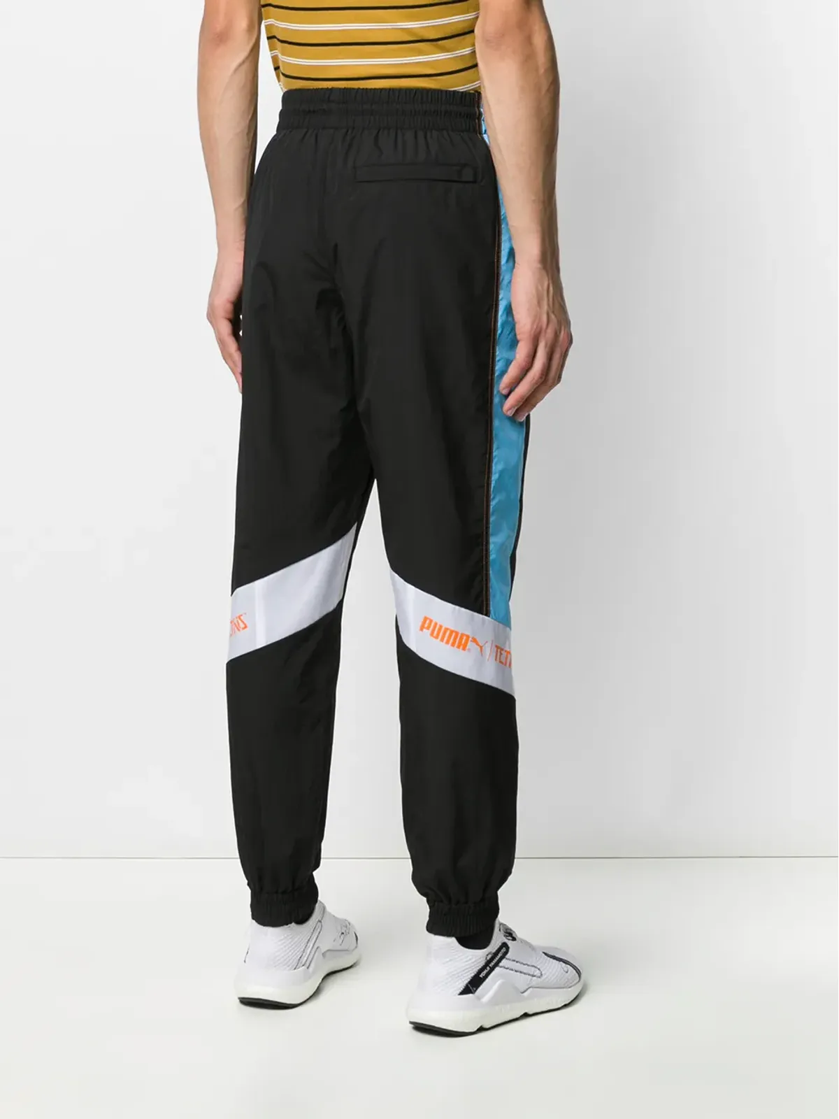 PUMA ロゴ トラックパンツ - ブラック - 画像4