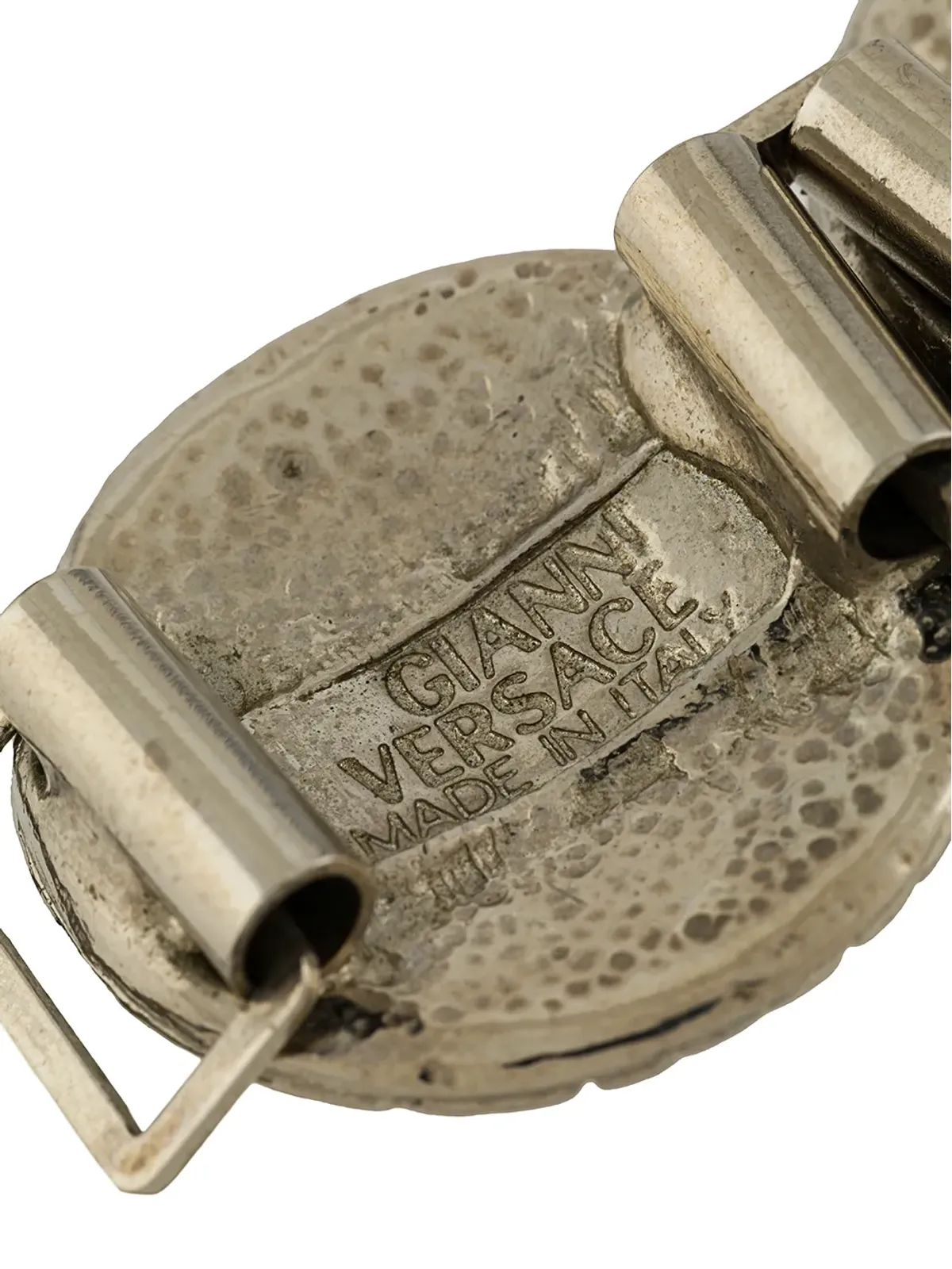 Versace Pre-Owned 1990年代 メデューサ アーティキュレーテッド ブレスレット - シルバー - 画像4