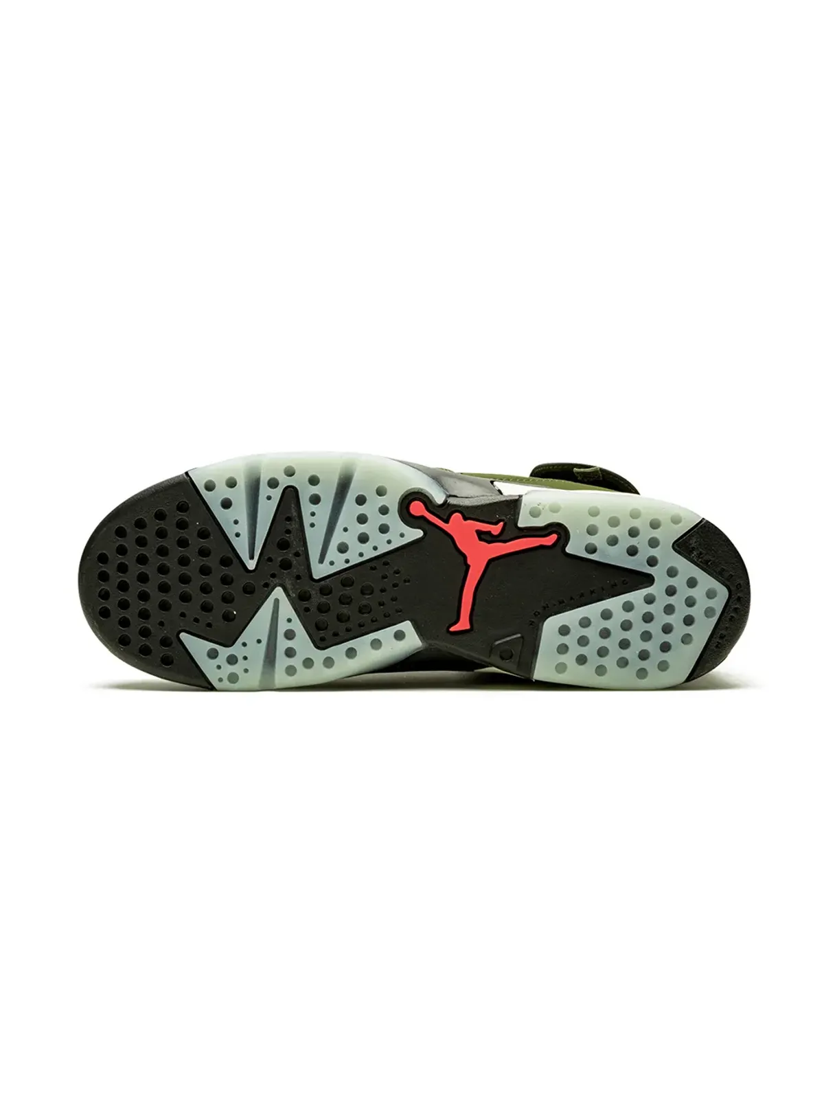 Jordan Kids x Travis Scott Air Jordan 6 "Cactus Jack" sneakers - Green - 画像4