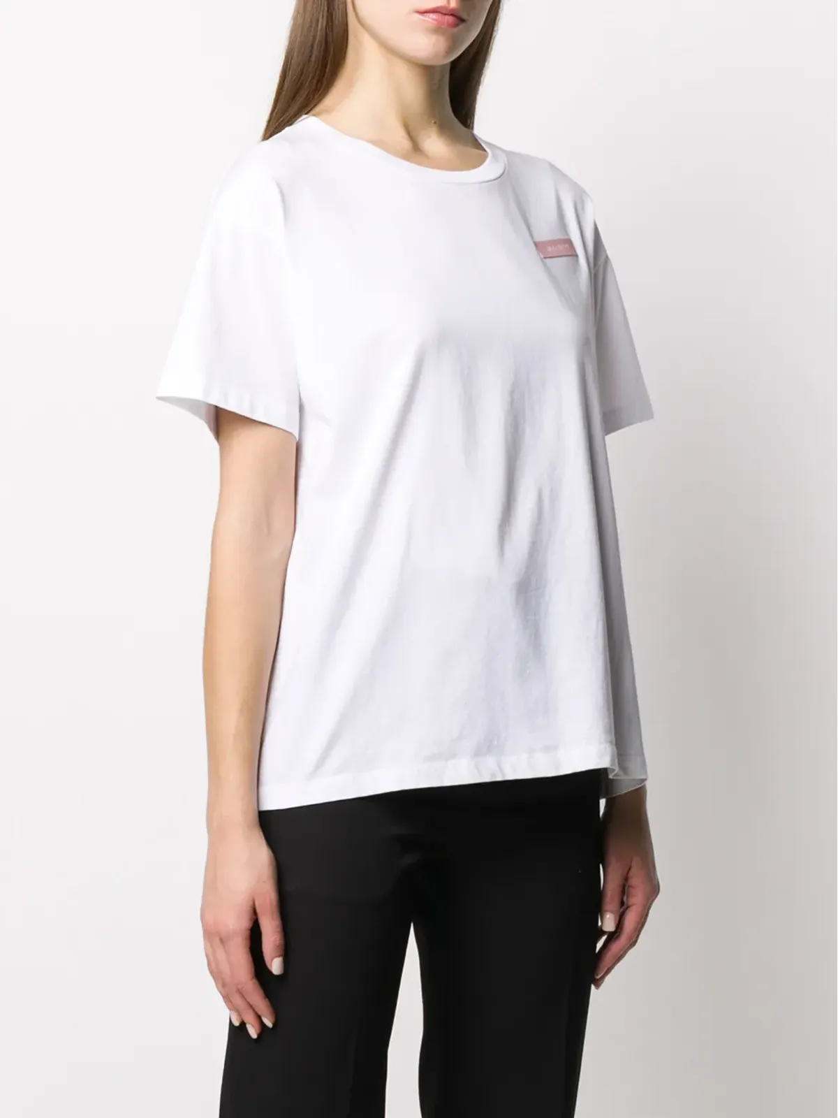 Nina Ricci ボックスロゴパッチTシャツ - 画像3