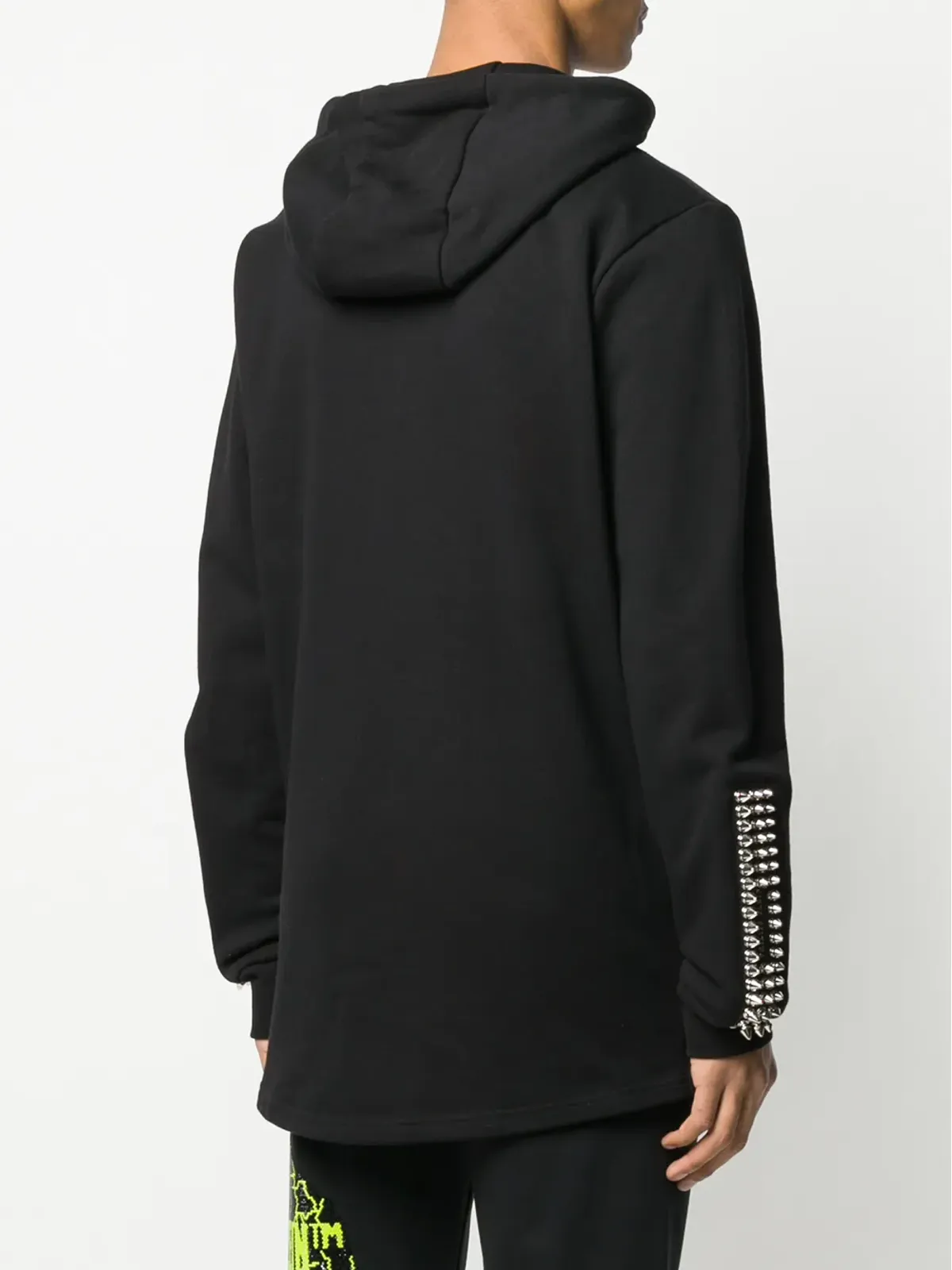 Philipp Plein スタッド付きジップフーディ - 画像4