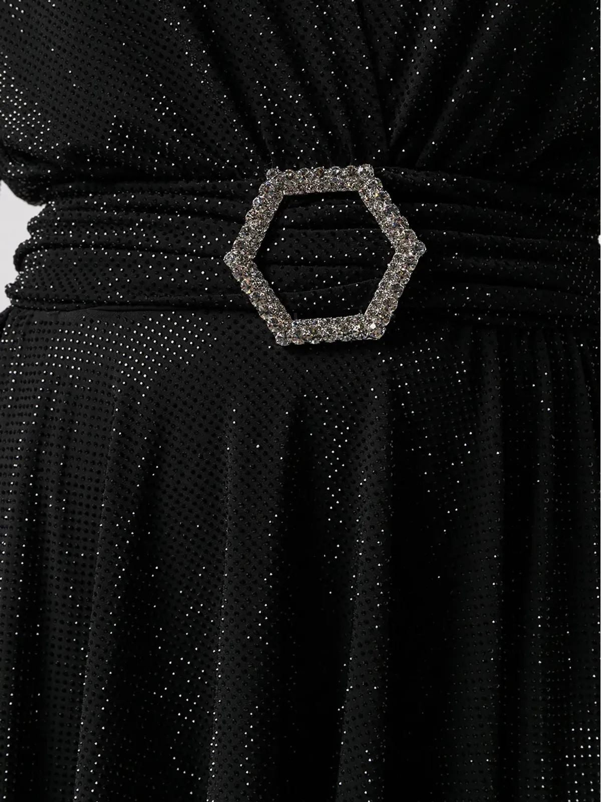 Philipp Plein ベルテッド ロングスリーブ ミニドレス - 画像5