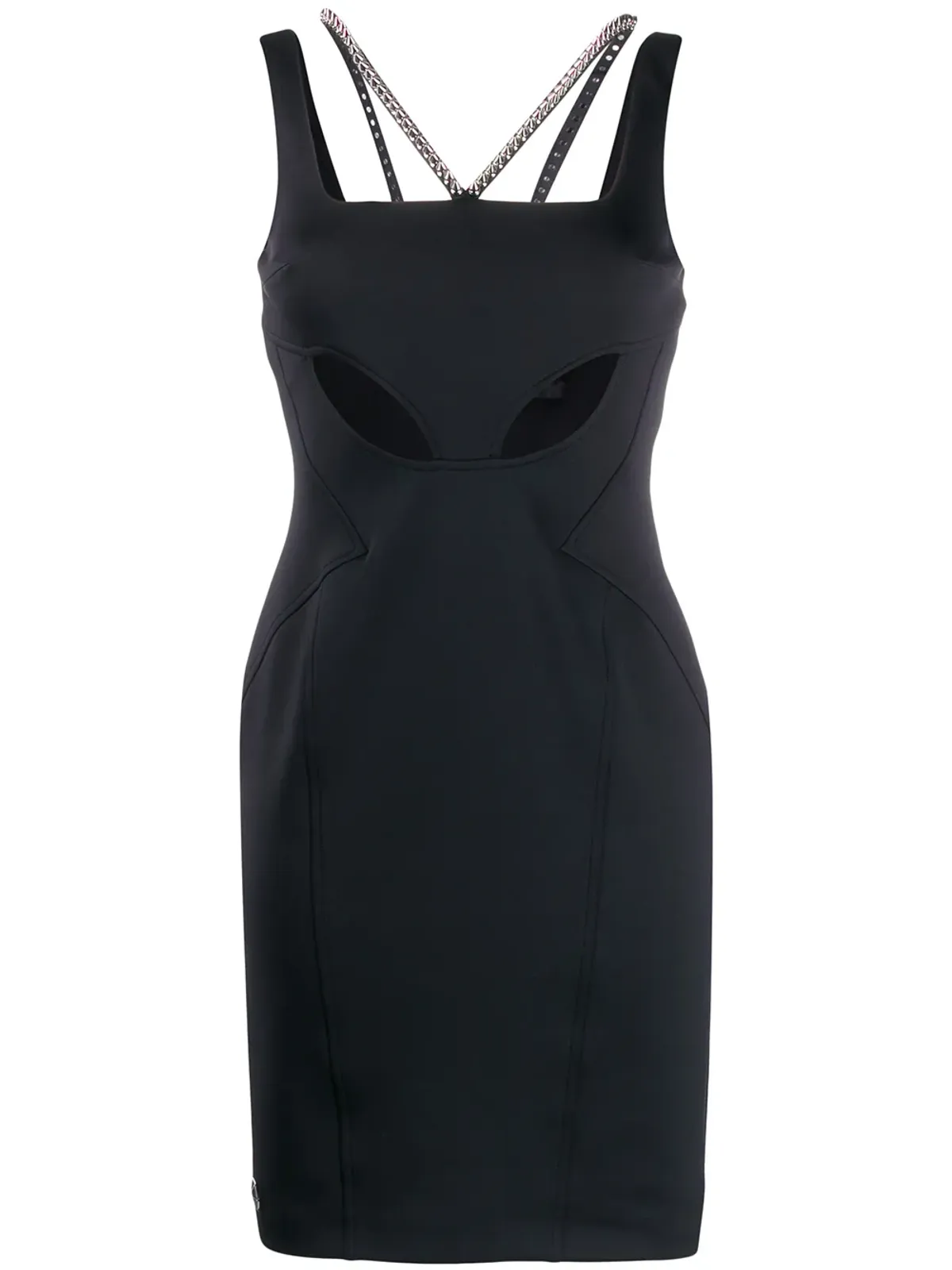 Philipp Plein カットアウトミニドレス - 画像1